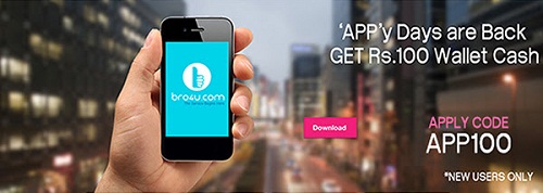 India Desire : Bro4u APP100 Code: Download The App And Get Rs. 100 Wallet Cash For New User Use Promo APP100 