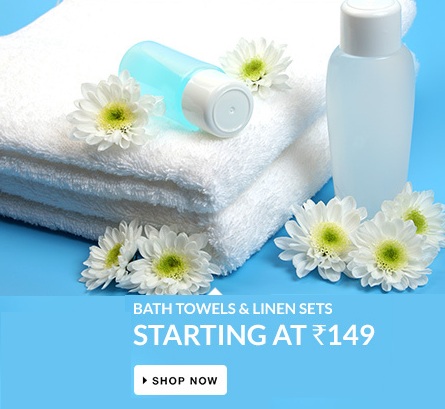 India Desire : Flipkart Towels Offer : Buy Bath Towels Just At Rs. 199 [Flat 80% Off]