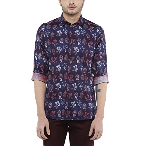 India Desire : Buy blackberrys Mens Printed Regular Fit Casual Shirt (Size 42) at Rs. 491 from Amazon [MRP Rs 2399]