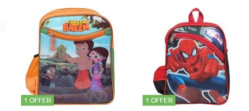 flipkart barbie school bags
