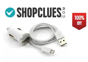 India Desire : Buy Car Charger + Micro USB Data Charging Cable At Rs 1 From Shopclues