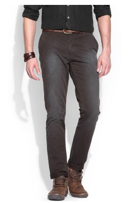India Desire : Buy Roadster Slim Fit Mens Trousers At Rs. 294 Only From Flipkart APP Big Billion Days