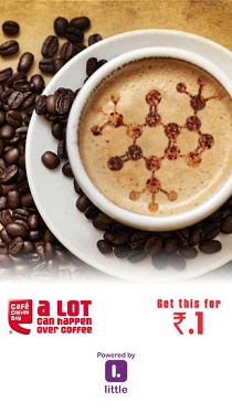 India Desire : Get Cappuccino At Re 1 From Cafe Coffee Day With Paytm (Rs.28 Cashback)