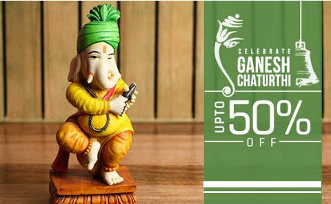 India Desire : Paytm Ganesh Chaturthi Special Offer : Buy Ganesha Special Product Upto 80% Off + Extra 40% Cashback From Paytm