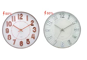 India Desire : Buy Basement Bazaar Wall Clock from Rs. 199 At Amazon [Upto 91% Off]