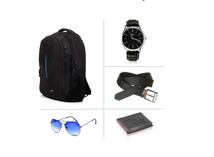 India Desire : Buy Combo Of Mens Fashion Accessories - DC_CMB126 At Rs.499 Only From Askmebazaar.com