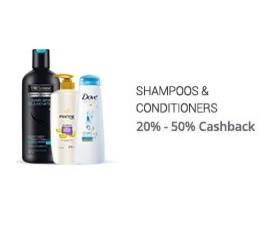 India Desire : Paytmmall Steal Deals: Get Upto 100% Cashback On Shampoo And Conditioners