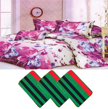 India Desire : Loot Deal: Buy Combo of 1 Double bed sheet with 2 pillow covers and 3 mats At Rs. 169 Only From Shopclues