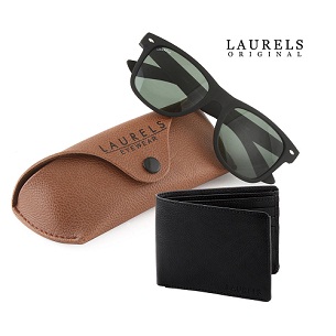 India Desire : Cracker Deal: Buy Laurels Special Sunglasses & Wallet Combo At Rs. 159 Only From Shopclues