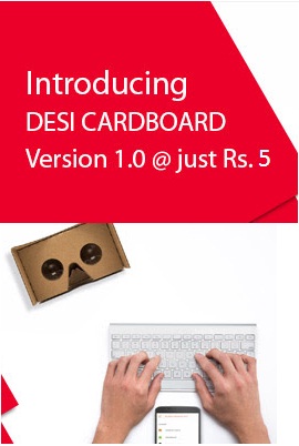India Desire : Desi Cardboard Version 1.0 At Rs. 1 Only From Desi Cardboard Official Website-ONEPLUS99