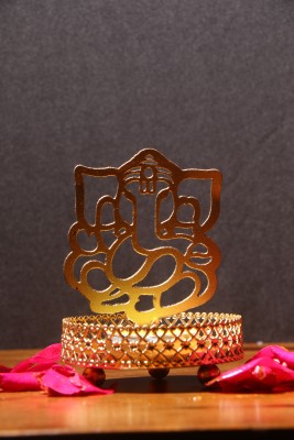India Desire : Buy eCraftIndia Lord Ganesha Tea Light Holder Aluminium Tealight Holder (Multicolor, Pack of 1) at Rs. 39 from Flipkart [Selling Price Rs 249]  Free Delivery