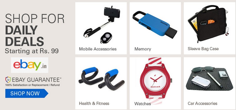 India Desire : Ebay Daily Deal Offer : Upto 45% Off On Daily use Product On Ebay Daily deal Sale