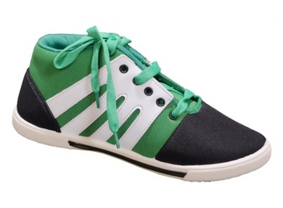 India Desire : Ebay Loot Deal : Buy ACTO BLK-B.GREEN CANVAS Casual Shoes For Men At Rs. 149 From Ebay