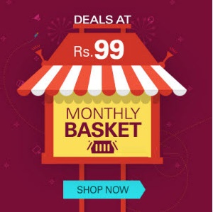 India Desire : Ebay Monthly Basket Deals: Get Ebay Deals At Rs. 99 From Ebay [Free Shipping]