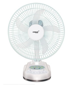 India Desire : Buy Eveready RF-06 Rechargeable 5 Blade Table Fan At Rs. 999 From Amazon Great Indian Festive Sale