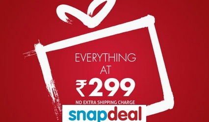 India Desire : Snapdeal Rs. 299 Deal : Buy Everything At Rs. 299 From Snapdeal Rs. 299 Sale