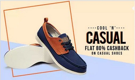 India Desire : Paytm 80% Cashback On Footwear Offer: Get Upto 80% Cashback On Footwear From Paytm