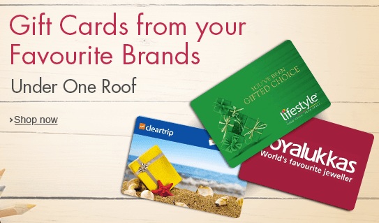 India Desire : Amazon Gift Cards Offer : Get Upto 50% off On Branded Gift Cards  From Amazon
