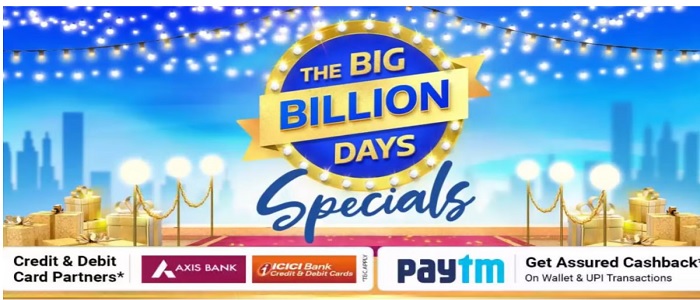 Flipkart Big Billion Days Sale 3 10 Oct 2021 Offers 90 Off Mobile Deals Axis Icici Card Discount