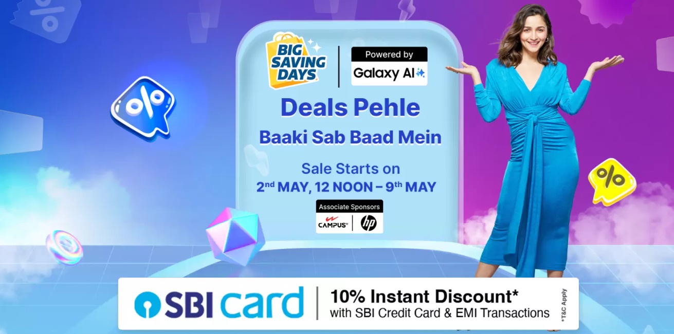 Flipkart Big Saving Days [2nd-9th May 2024]: Great Offers On Mobiles ...