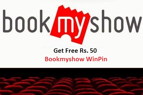 India Desire : Bookmyshow Free Rs. 50  WinPin For Sending A Sms On 09239895050