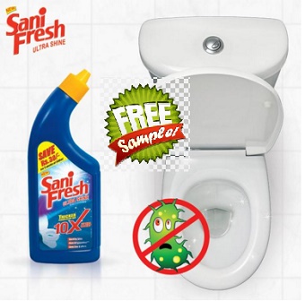 India Desire : Get Free Sample Of Sanifresh Germ Guard Toilet Cleaner