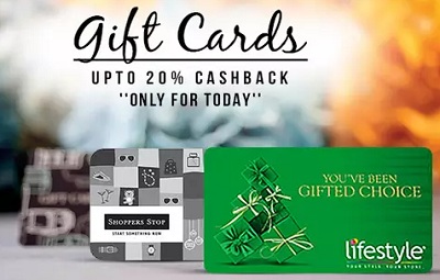 India Desire : Paytmmall Gift Cards Flash Sale : Get Upto 25% Cashback On Retail, Shopping Store, Food Etc Gift Voucherss