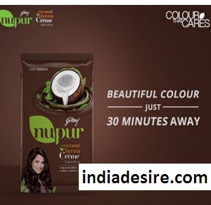 India Desire : Get Free Sample Of Godrej Nupur Coconut Henna Crème Hair Colour