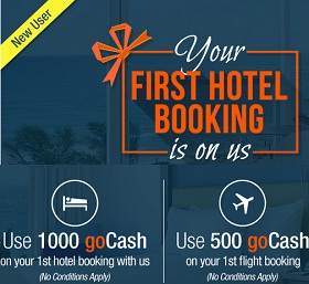 New user hot sale goibibo offer