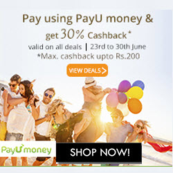 India Desire : Groupon Payumoney Offer : Get Extra 30% Off With Payumoney Wallet Payment At Groupon [Max. Rs. 200 Off]
