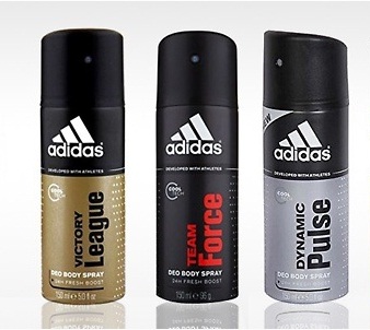 India Desire : Adidas Deodorants Offer : Flat 50% Off On Adidas Deodorants At Snapdeal