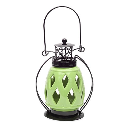 India Desire : Buy @home Ceramic LED Hanging Lantern (9.5 x 13 x 22.5 cm) at Rs. 239 from Amazon [Regular Price Rs 347]