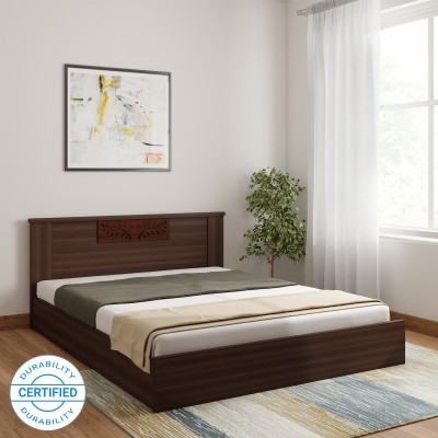 India Desire : Buy Nilkamal Hero Engineered Wood Queen Bed(Finish Color -  Wenge) at Rs. 8158 from Flipkart [Flat 68% Off]