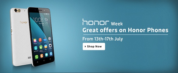 India Desire : Flipkart Honor Week: Great Offer On Honor Phones From 13th To 17th July At Flipkart