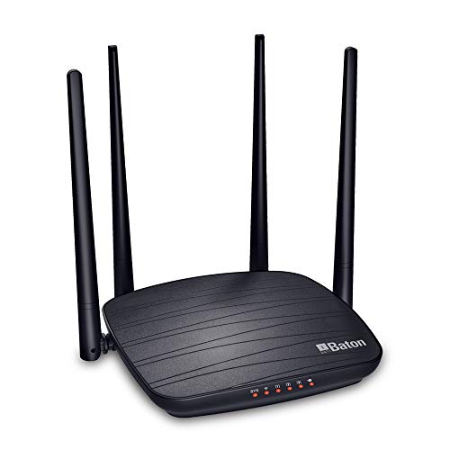 India Desire : Buy iBall Baton iB-WRD12EN 1200M Smart Dual Band Wireless AC Router (Black) at Rs. 1099 from Amazon [Regular Price Rs 1590]