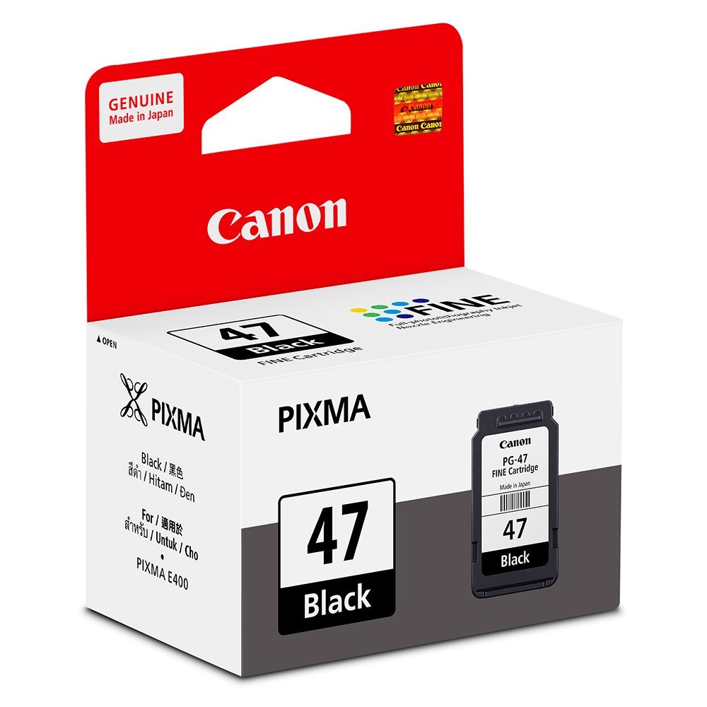 India Desire : Buy Canon PG-47 Ink Cartridge (Black) At Rs. 299 Only From Amazon