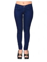 India Desire : Upto 83% Off Ladies Jeans Sky Blue Colour At Rs. 243 only-Shopclues