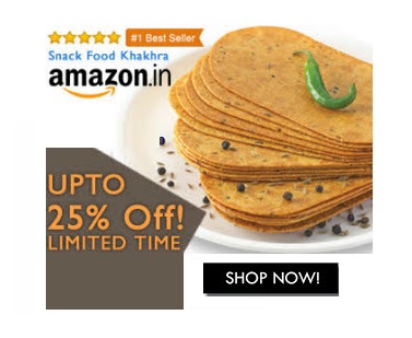 India Desire : Amazon Maniarrs Khakhara Offer : Get Upto 25% Off On Maniarrs Khakhara From Rs. 99 + Free Shipping