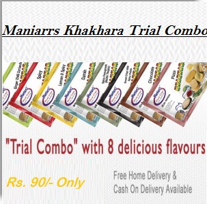 India Desire : Buy Maniarrs Khakhara Trial Combo 45g pack of 8 At Rs. 90 From Amazon