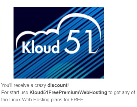 India Desire : kloud51 Free Web Hosting Offer : Free Lifetime Premium Web Hosting