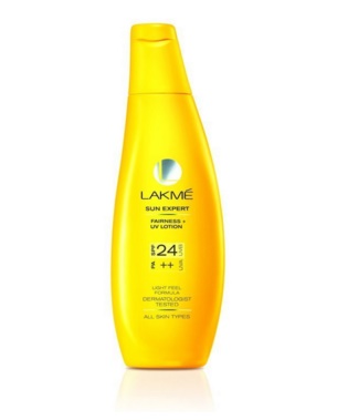 India Desire : Buy Lakme Sun Expert Fairness SPF 24 PA+++ Sunscreen Lotion, 60ml At Rs 133 From Flipkart