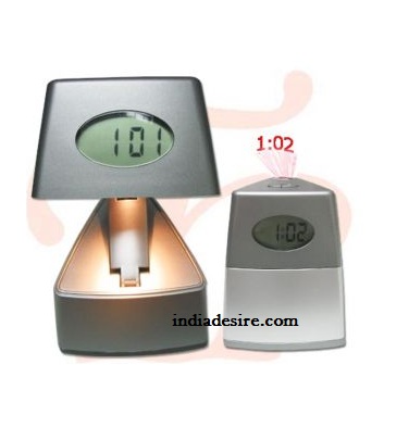 India Desire : Buy LED Study Lamp with Projection Clock At Rs. 185 From Shopclues