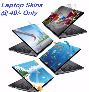 India Desire : Flipkart: Flat 80% Off On meSleep Laptop Skins & Decals Starting From Rs 79 only 