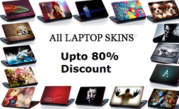 India Desire : Amazon Steal Deals- Get Upto 80% Off + Extra Coupon discount On Laptop Skins Starting From Rs. 40 only