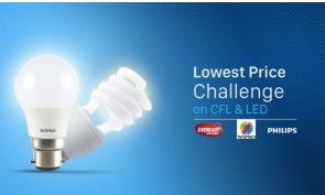 India Desire : Paytm- Buy Eveready 9W LED Bulb Pack of 3 with 6 Free Battery @ Just Rs 299 Only