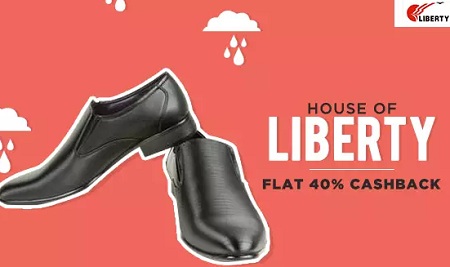 India Desire : Paytm Liberty Footwear Offer : Get Extra 60% Cashback On Liberty Footwear From Paytm - FOOT60