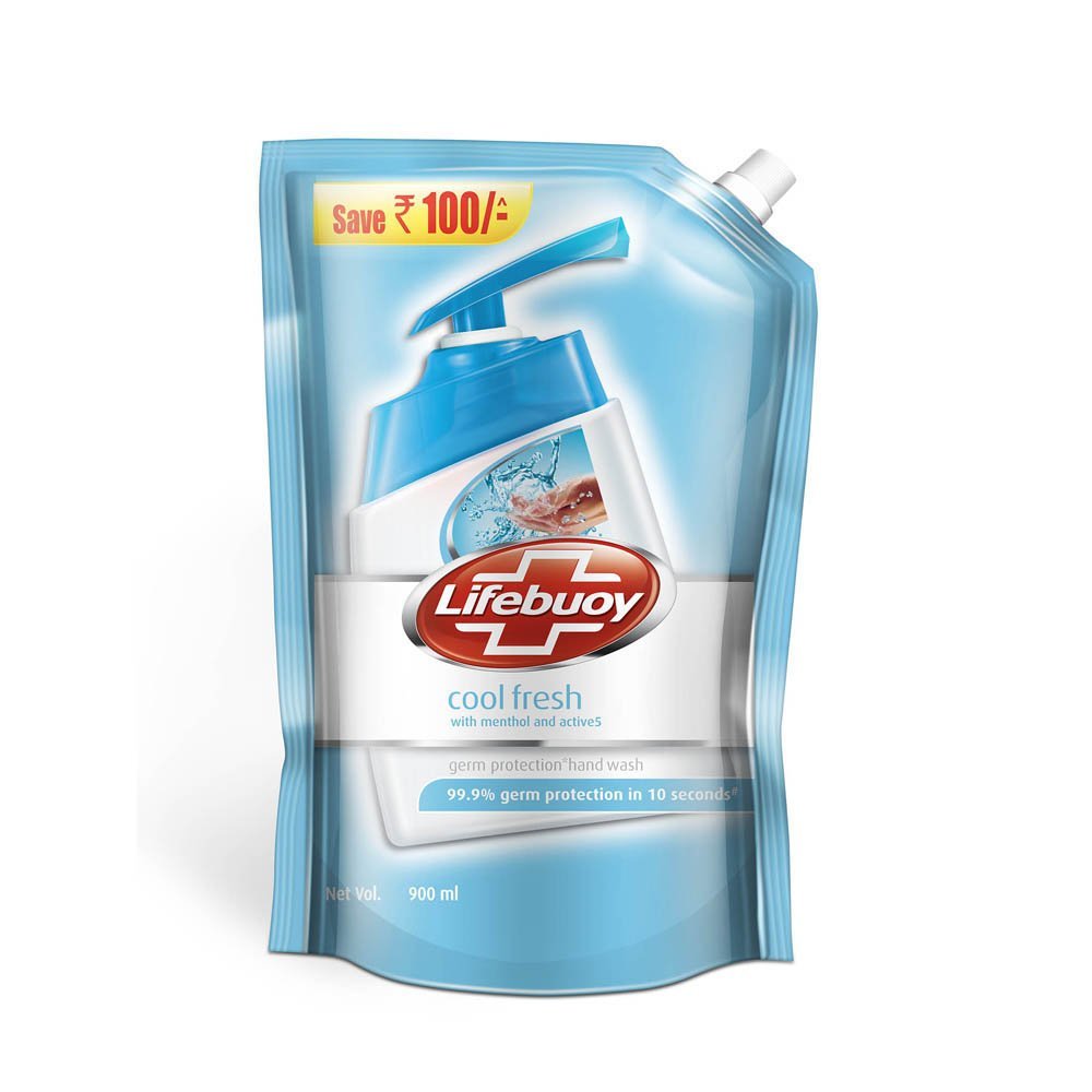 India Desire : Buy Lifebuoy Cool Fresh Hand Wash 900ml  Worth Rs.160 At Rs.99 Only From Amazon