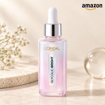 India Desire : Buy L'ORÉAL Paris Glycolic Bright Instant Glowing Serum 30 Ml At Rs 299 From Amazon [Regular Price Rs 749]