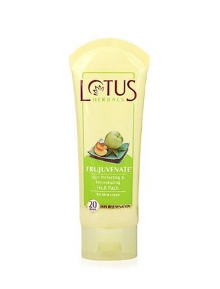 India Desire : Buy Lotus Herbals Frujuvenate Skin Perfecting and Rejuvenating Fruit Pack, 120g At Rs. 130 From Amazon