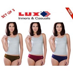 India Desire : Buy Pack Of 3 Lux Karishma Cotton Panty At Rs. 99 Only From Shopclues